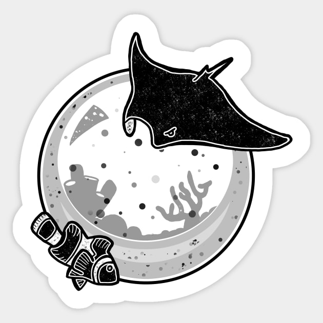 Aquarium Bubble Sticker by AquaDuelist